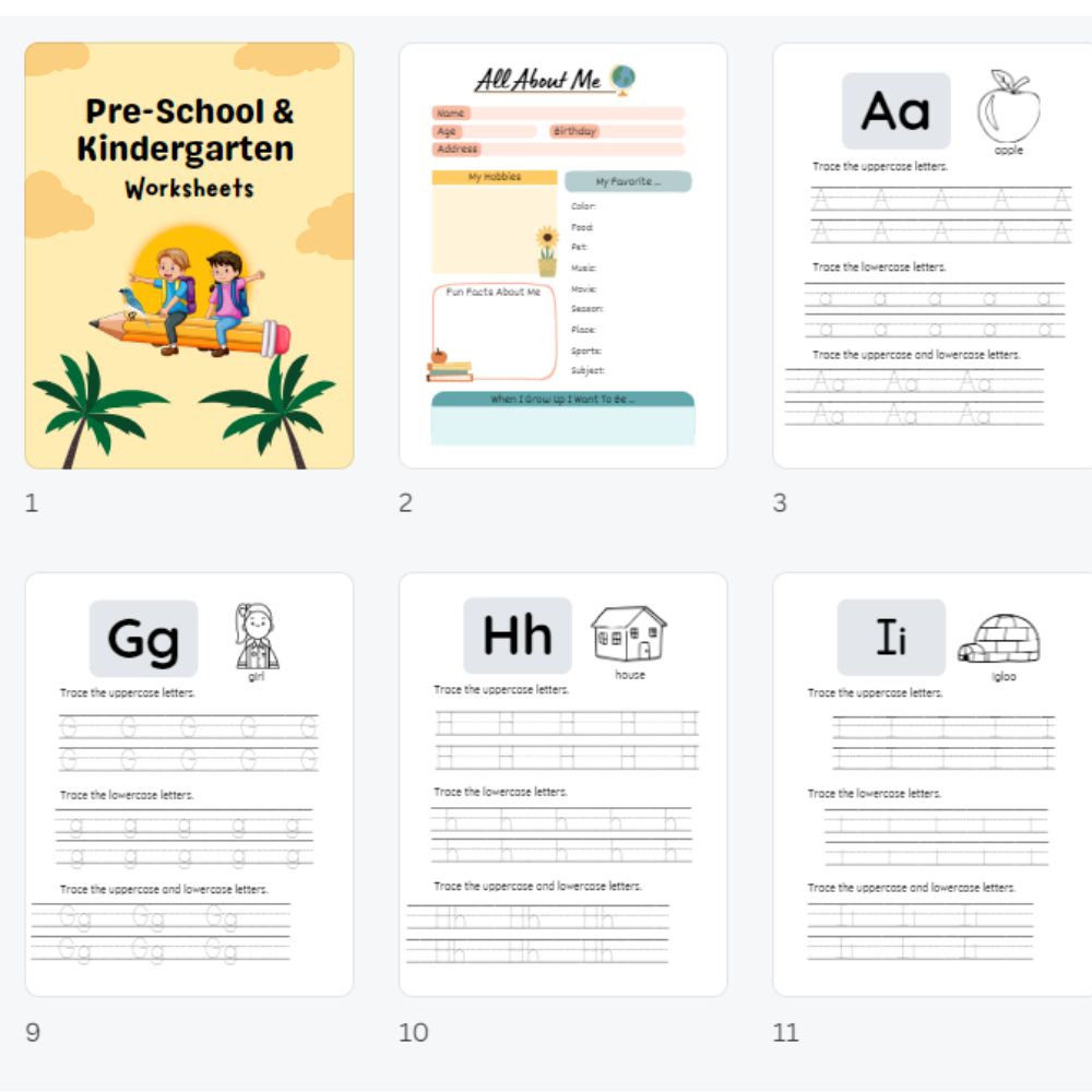 Pre-School & Kindergarten Book_ EzyD