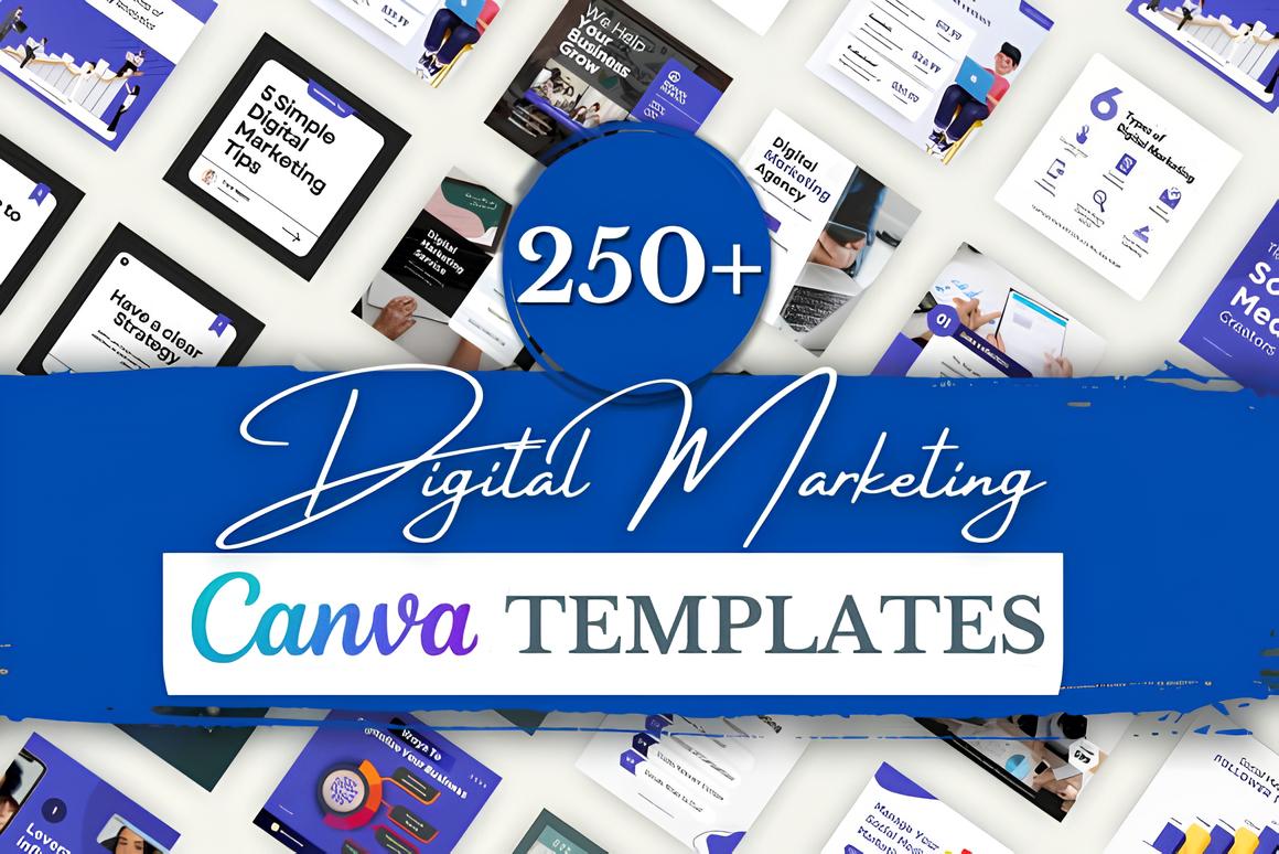 Canva Digital Marketing Templates_ EzyD