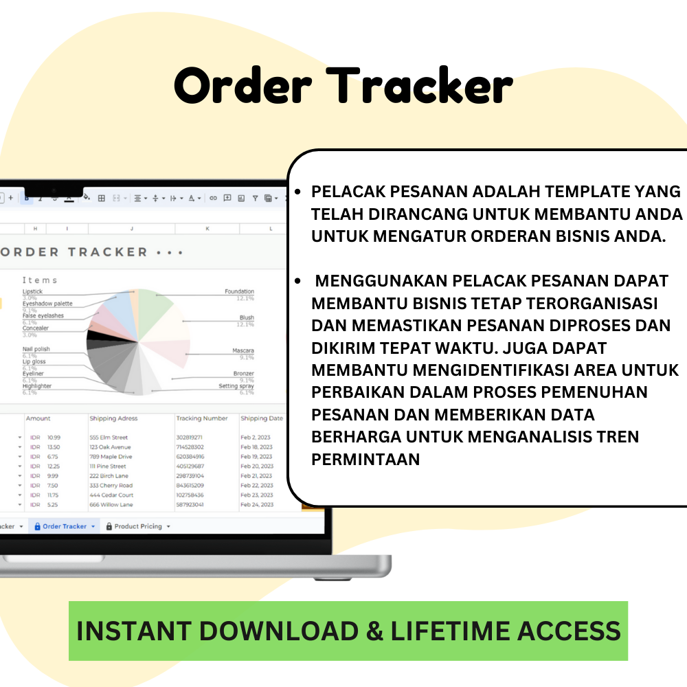 Order Tracker Google Sheets_ EzyD