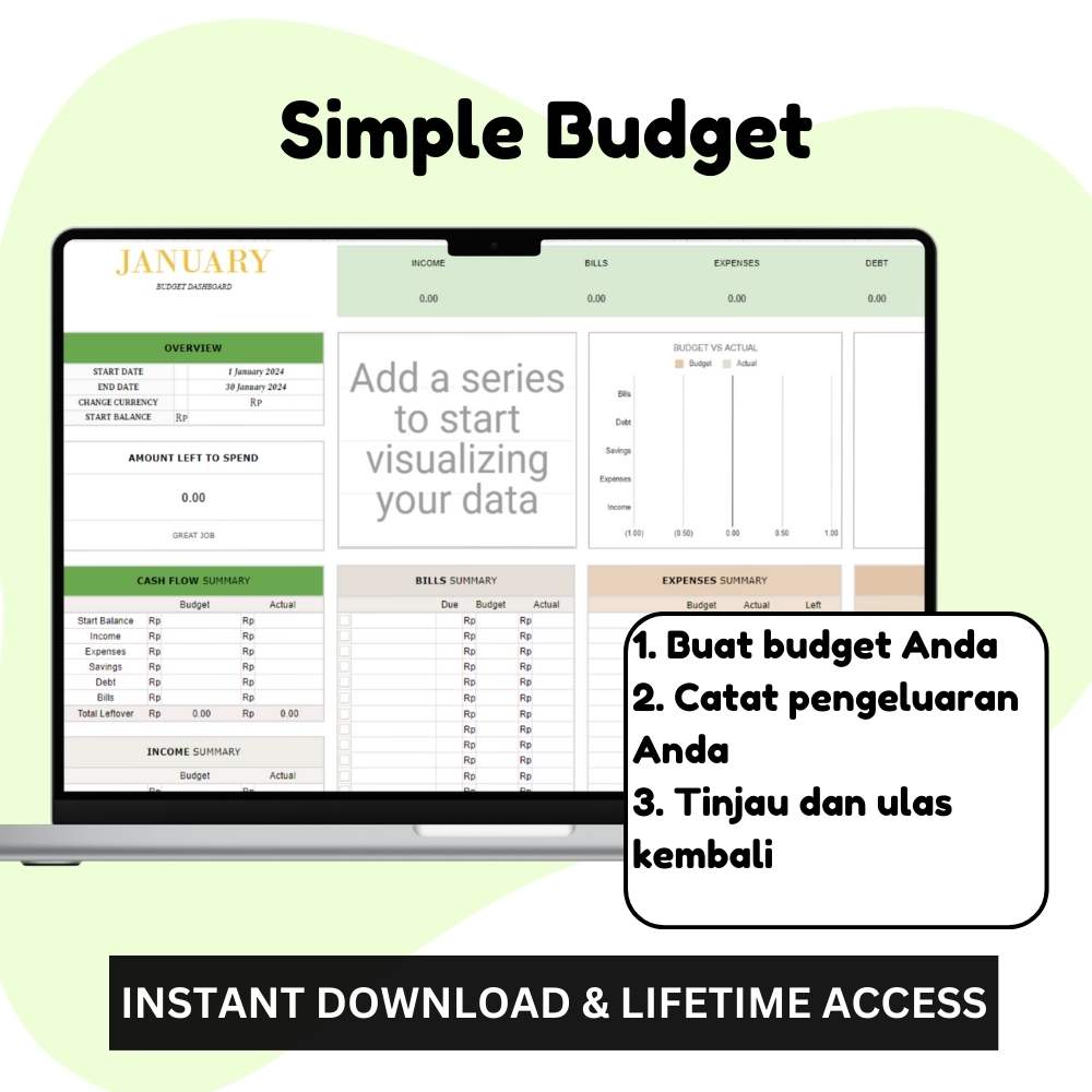 Simple Budget Google Sheets_ EzyD