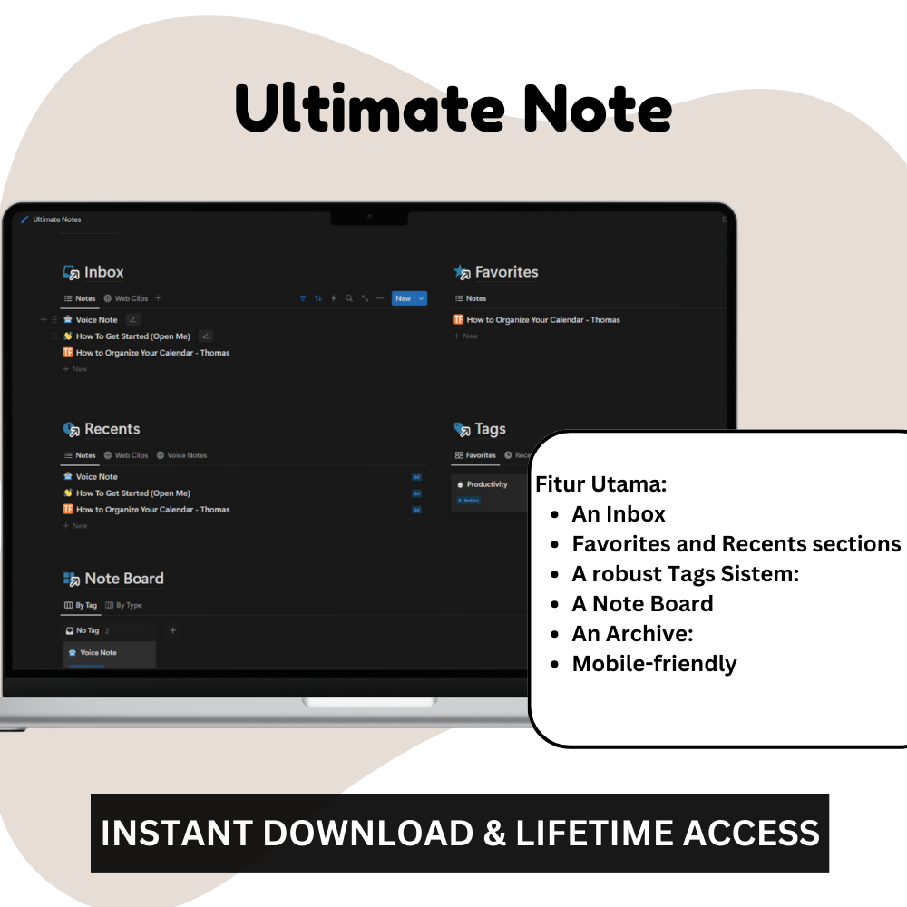 The Ultimate Note-Taking Notion_ EzyD