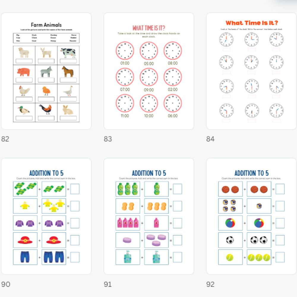 Pre-School & Kindergarten Book_ EzyD