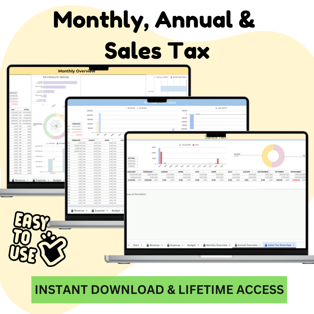 Pembukuan Bisnis Google Sheets_ EzyD