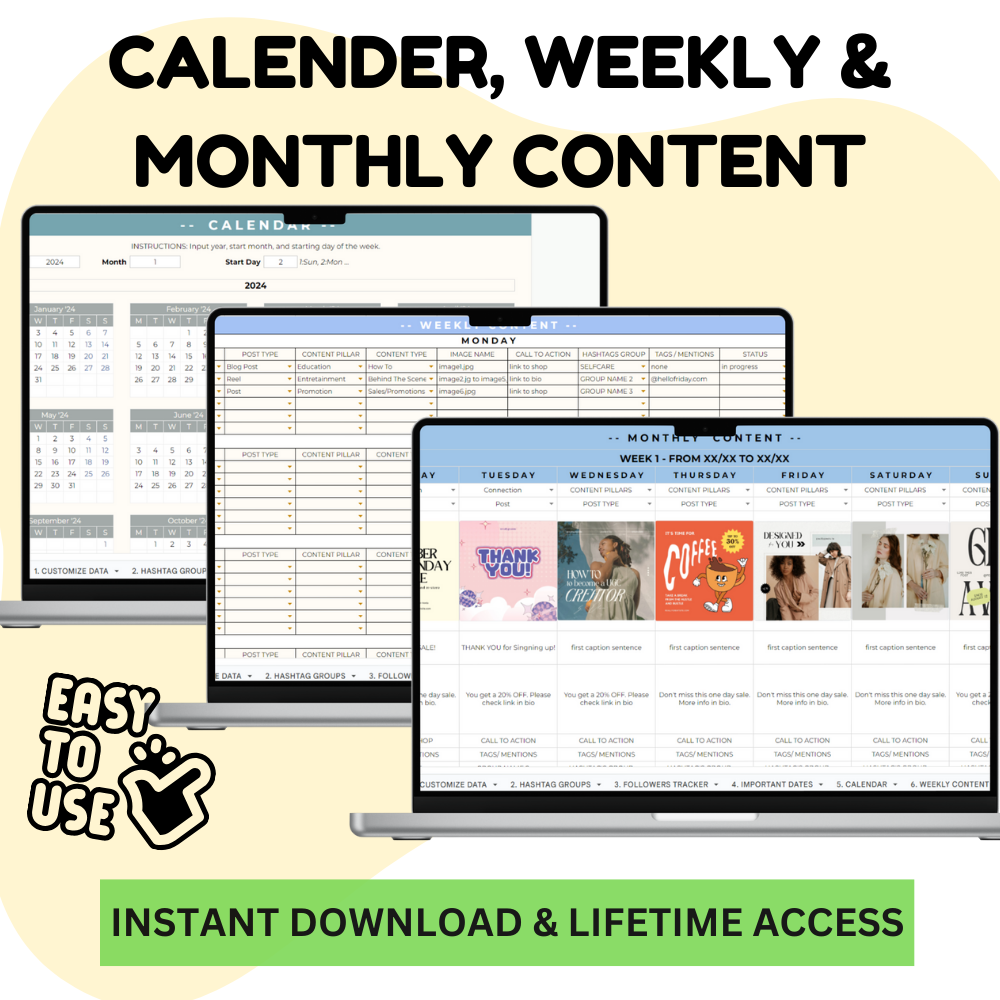 Content Planner Google Sheets_ EzyD
