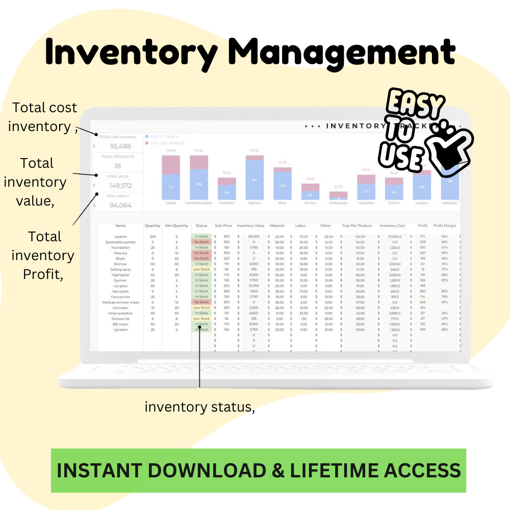Inventory Management Google Sheets_ EzyD