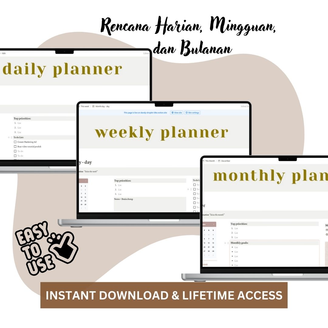 Ultimate Notion Planner