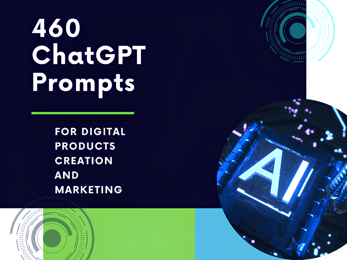 460 ChatGPT Prompts for Digital Products_ EzyD