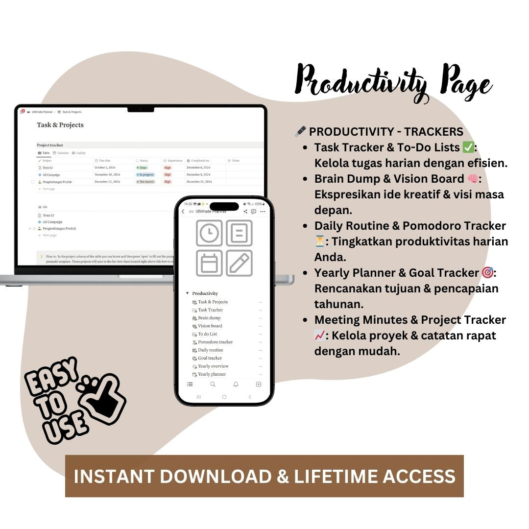 Ultimate Notion Planner