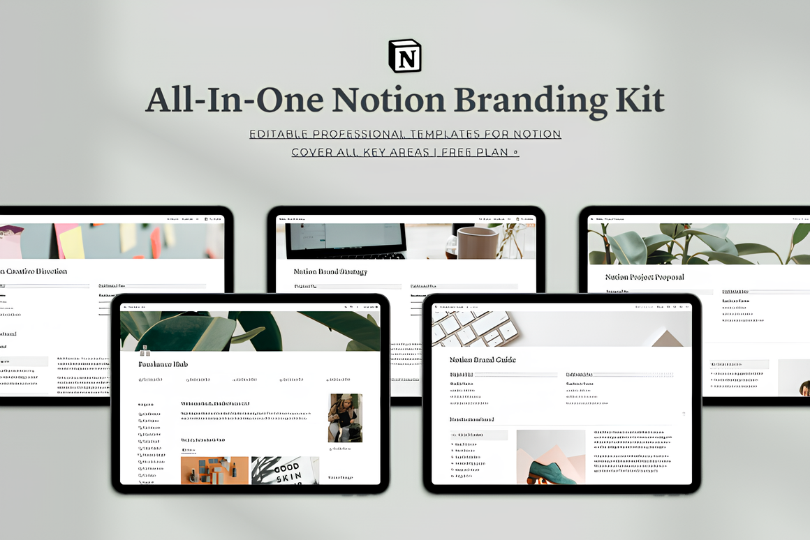 Paket Branding Kit Graphic - Notion_ EzyD