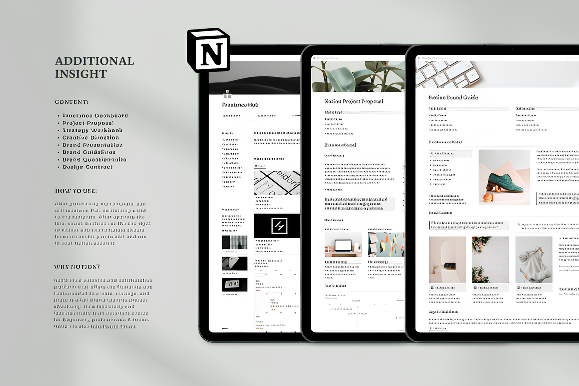 Paket Branding Kit Graphic - Notion_ EzyD