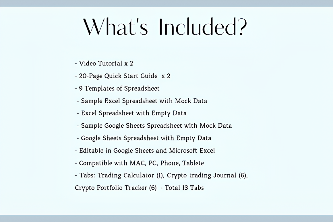 All-in-One Crypto Management Spreadsheet_ EzyD