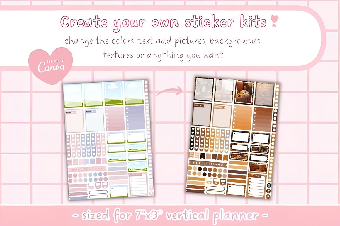 Canva Editable Planner Sticker_ EzyD