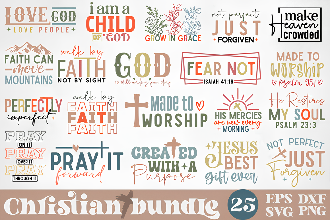 Christian Quotes SVG_ EzyD