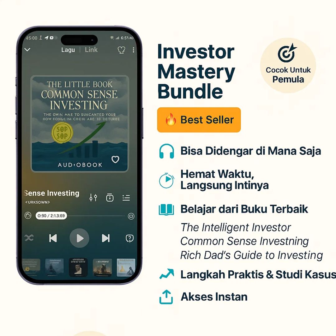 Investor Mastery: Mulai Portofolio Investasi Pertamamu dalam 7 Hari – Belajar 15 Menit/Hari