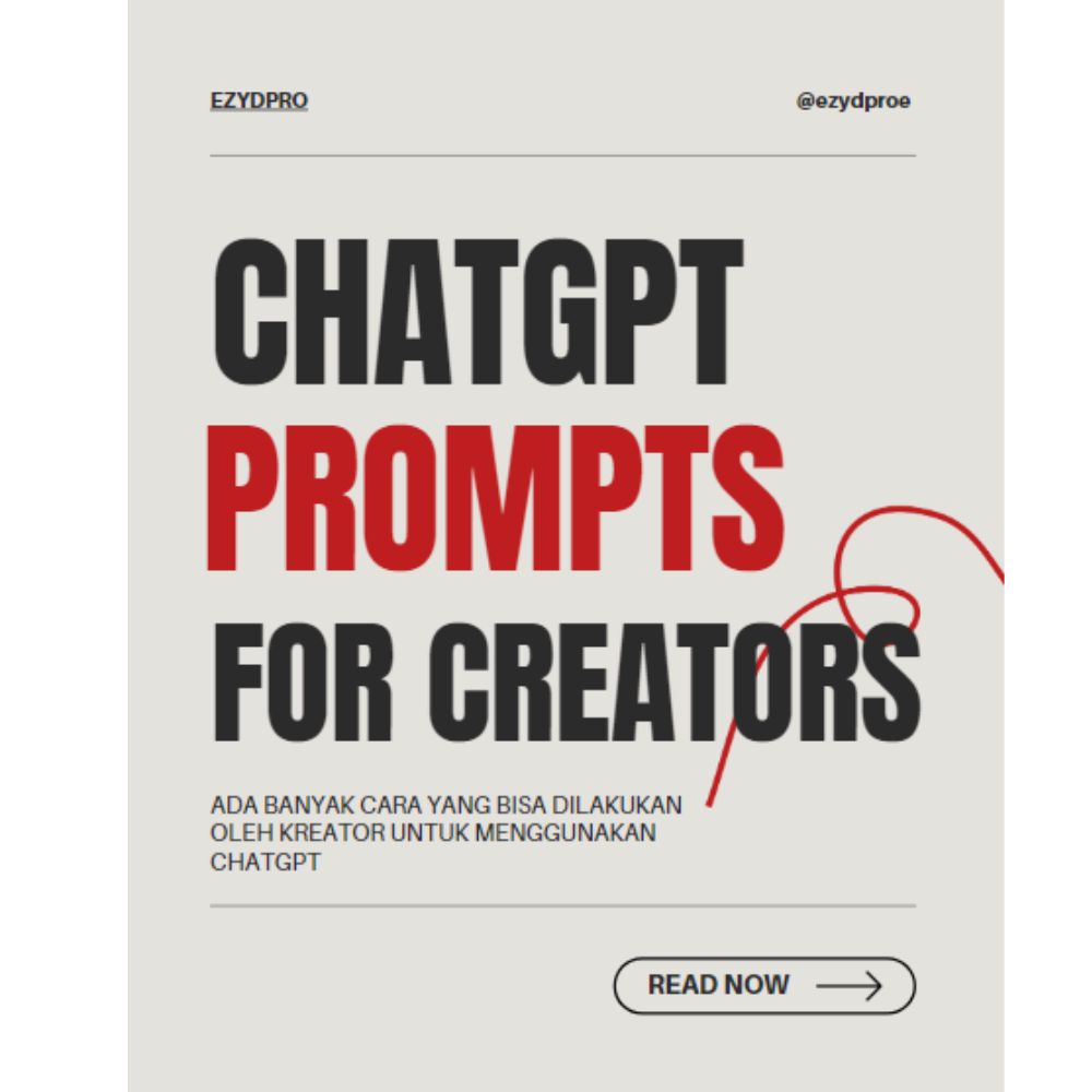 ChatGPT Promt for creator_ EzyD