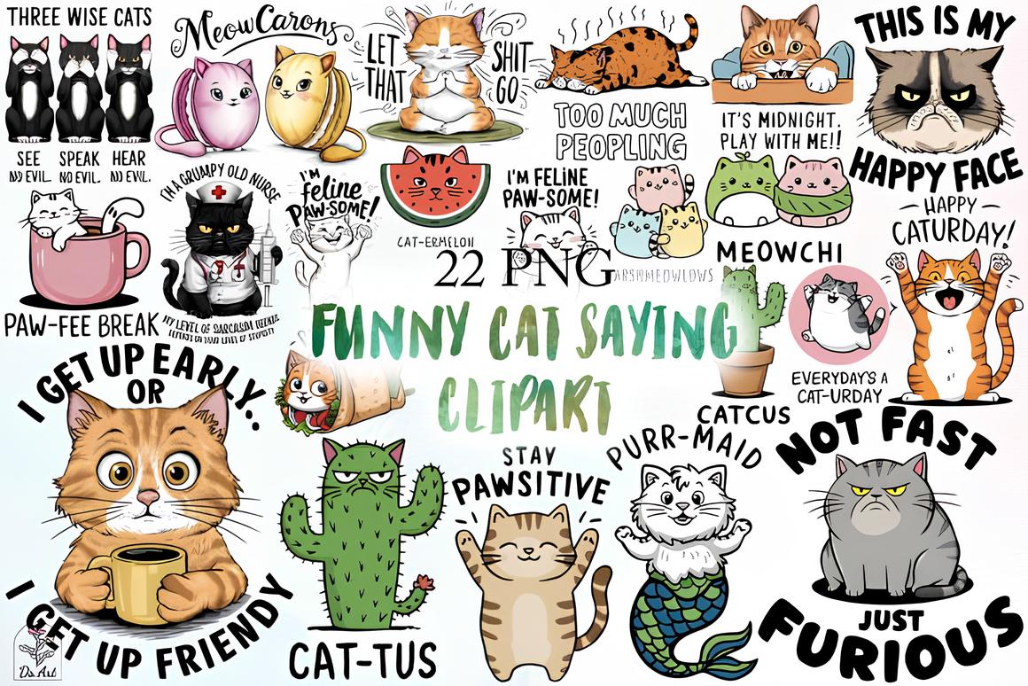 Funny Cat Saying_ EzyD