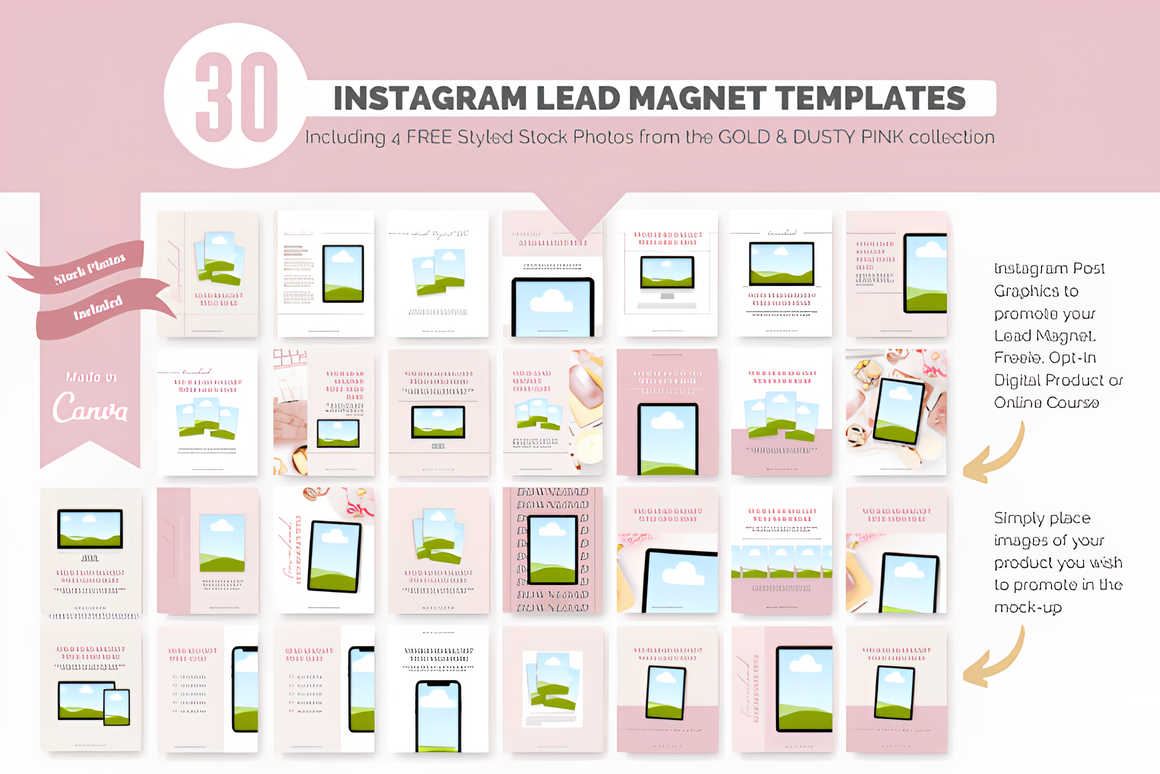 Instagram Templates Mockups_ EzyD