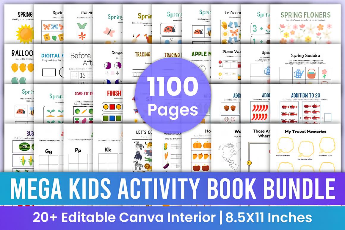 Spesial Bundle Kids Activity Book Bundle (Ebook)_ EzyD