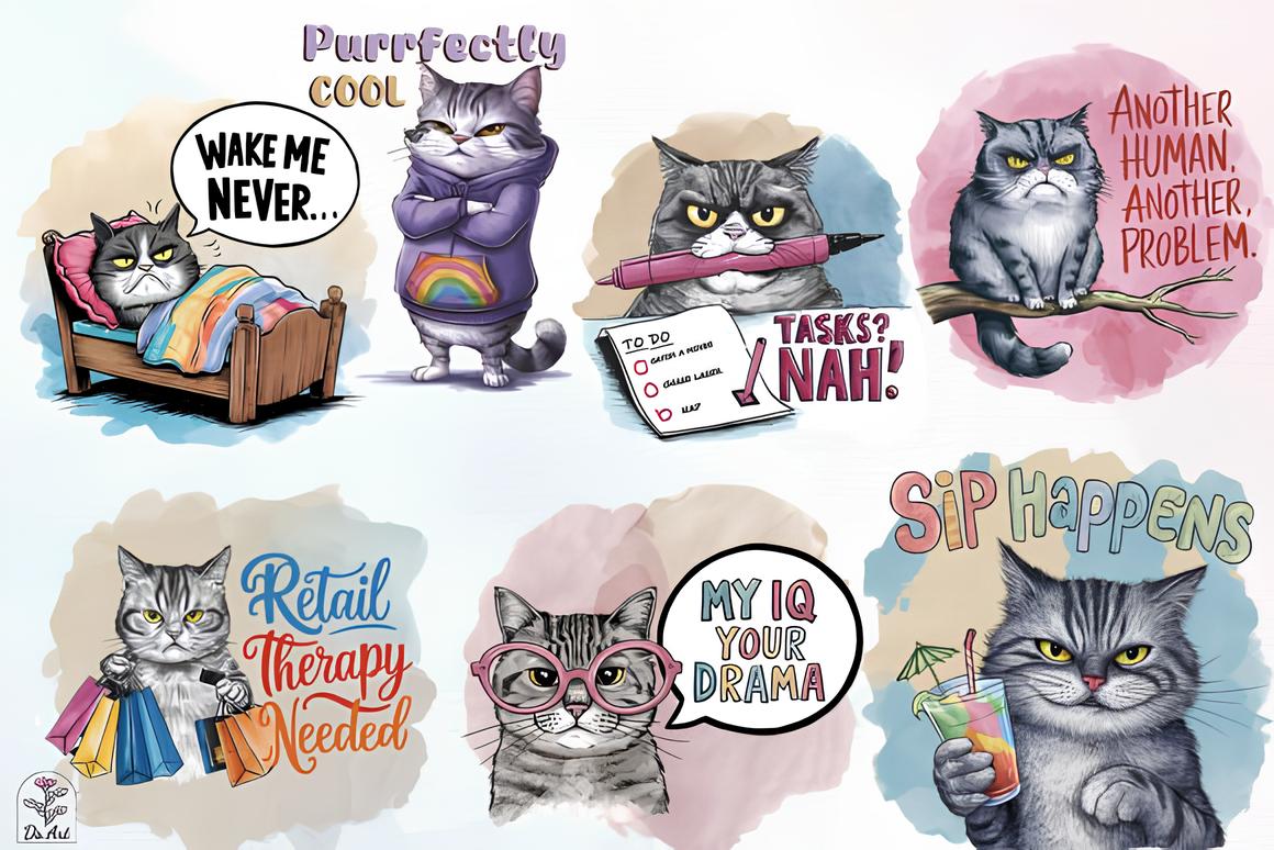 Sarcastic Cat Quotes_ EzyD