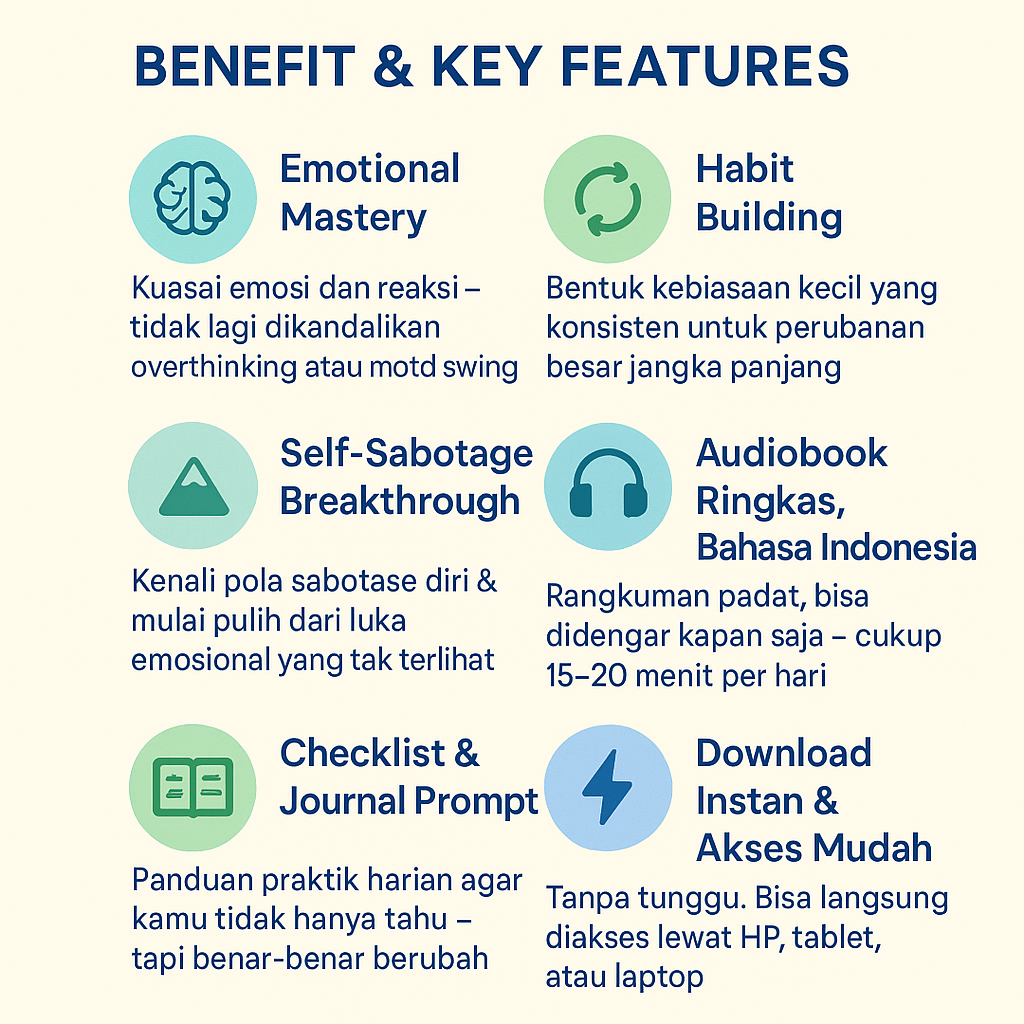 Emotional Clarity Blueprint: Kendalikan Emosi, Bangun Hidup Produktif dalam 30 Hari untuk Profesional Sibuk