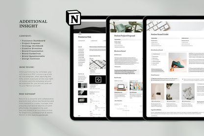  Paket Branding Kit Graphic - Notion_ EzyD