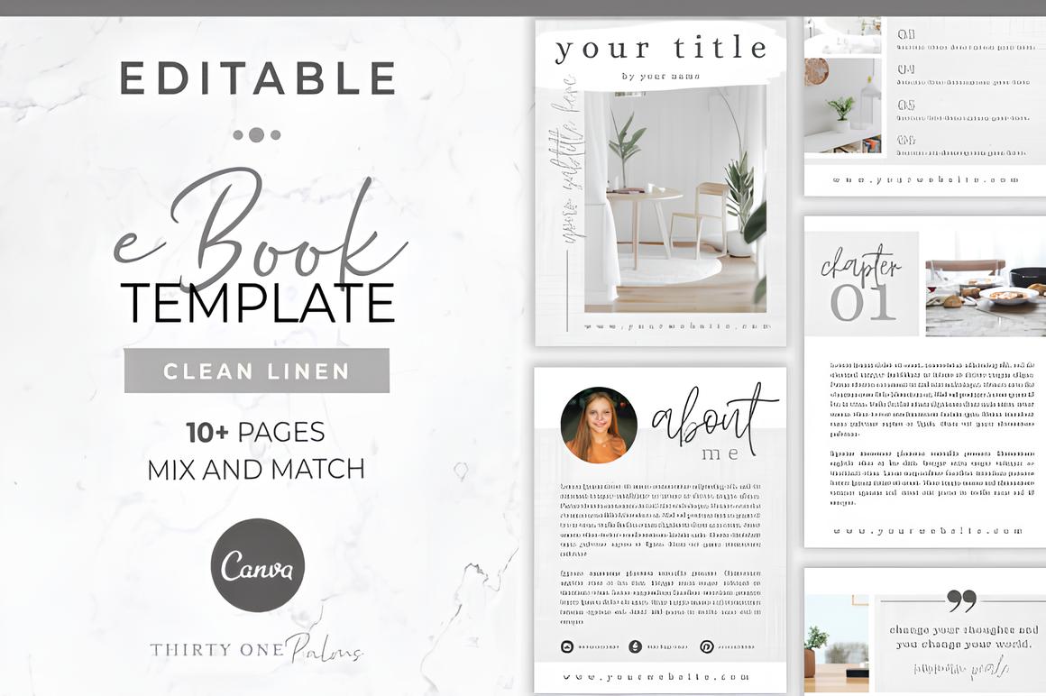  EBook Template for Canva_ EzyD