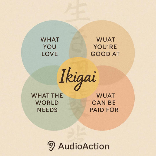 Ikigai: The Japanese Secret to a Long and Happy Life - AudioAction