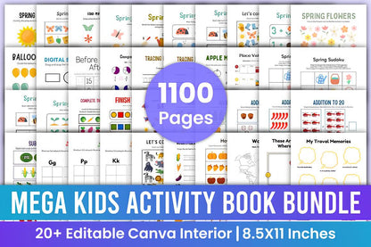  Spesial Bundle Kids Activity Book Bundle (Ebook)_ EzyD