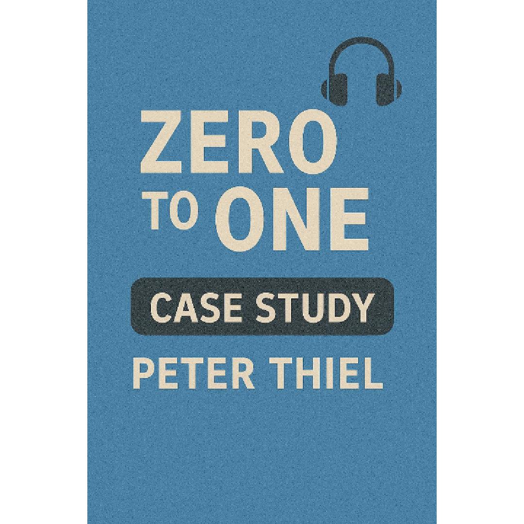 Zero to One – Audiobook Ringkasan Bahasa Indonesia