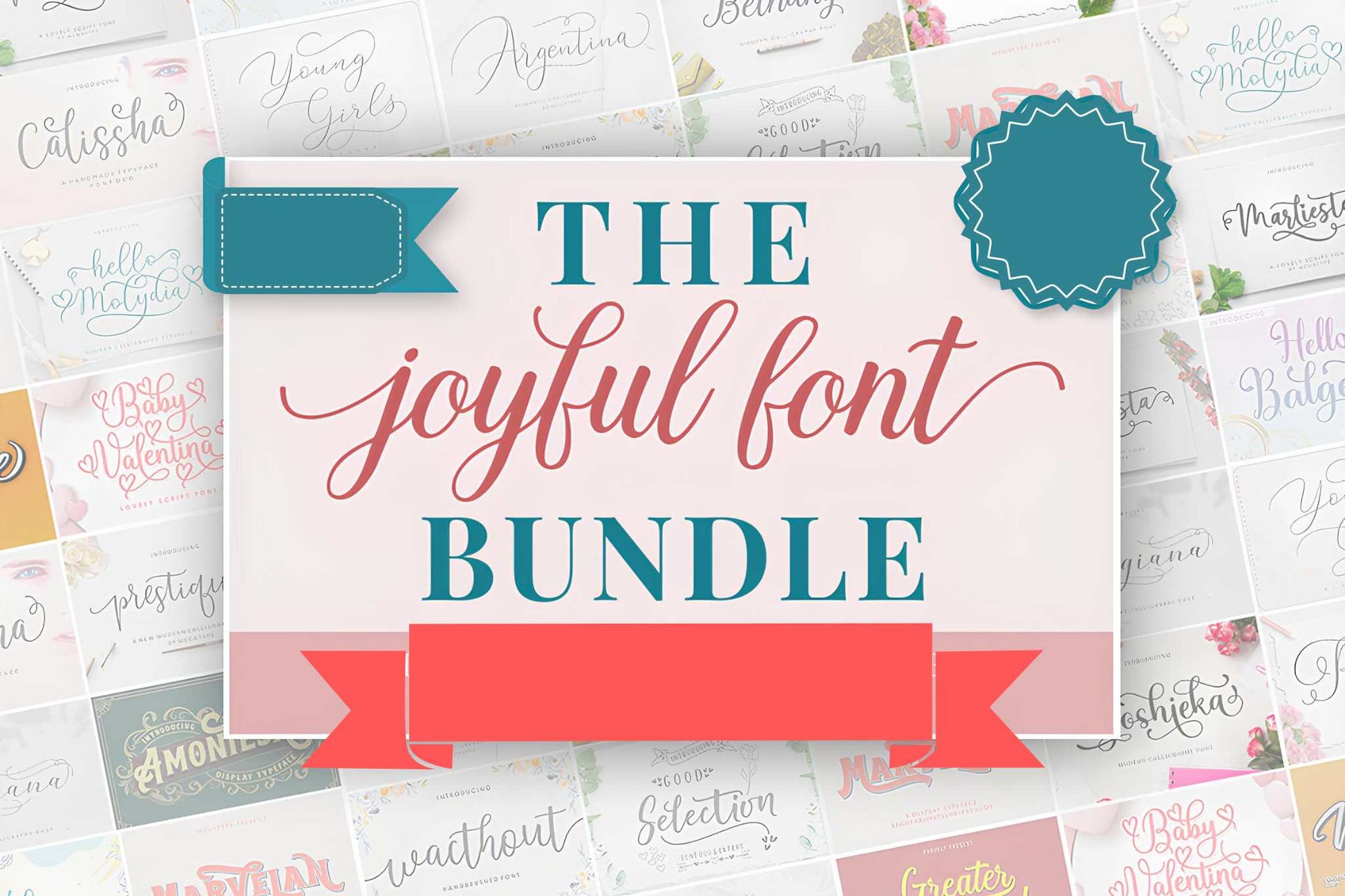  The Joyful Font Bundle_ EzyD