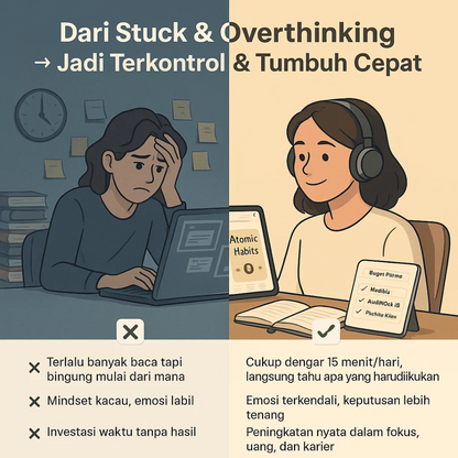 Mastery Growth Pack: Profesional Sibuk? Ubah Hidupmu dalam 30 Hari – Tanpa Harus Baca Buku Tebal!